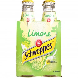 LEMON SCHWEPPES VETRO 180X4